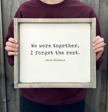 We Were Together